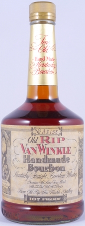 Old Rip Van Winkle 10 Years Bottle No. A3158 Stitzel Weller Lawrenceburg Dumpy Bottle Kentucky Straight Bourbon Whiskey 53,5%