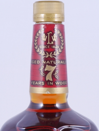 Old Weller 7 Years Antique The Original 107 Brand Kentucky Straight Bourbon Whiskey Dumpy Bottle 53.5%