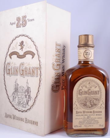 Glen Grant 25 Years Royal Wedding Reserve Limited Edition Highland Single Malt Scotch Whisky 40,0%