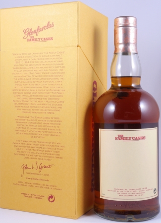 Glenfarclas 1974 32 Years The Family Casks First Fill Sherry Butt Cask No. 5786 Highland Single Malt Scotch Whisky 60,8%