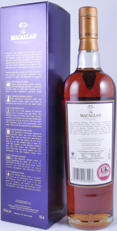 Macallan 1991 18 Years Sherry Oak Highland Single Malt Scotch Whisky 43.0%