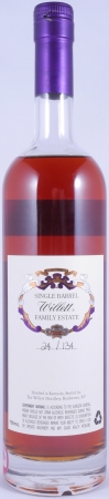 Willett 11 Years Single Barrel No. 1640 Family Estate Rare Release Kentucky Straight Bourbon Whiskey 61,1%