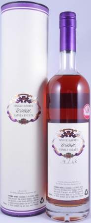 Willett 11 Years Single Barrel No. 1590 Family Estate Rare Release Kentucky Straight Bourbon Whiskey 62,45%