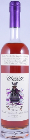 Willett 11 Years Single Barrel No. 1590 Family Estate Rare Release Kentucky Straight Bourbon Whiskey 62,45%
