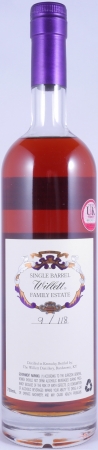 Willett 11 Years Single Barrel No. 1590 Family Estate Rare Release Kentucky Straight Bourbon Whiskey 62,45%