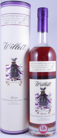Willett 22 Years Single Barrel No. B49 Family Estate Rare Release Kentucky Straight Bourbon Whiskey 66,9%