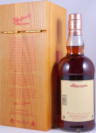 Glenfarclas 1996 20 Years The Family Casks First Fill Sherry Butt Cask No. 1067 Highland Single Malt Scotch Whisky 57,6%
