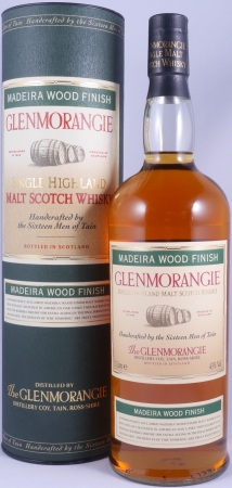 Glenmorangie Madeira Wood Finish Highland Single Malt Scotch Whisky 43,0% 1,0 Liter