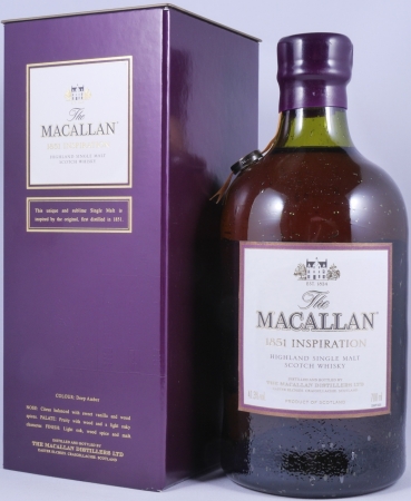 Macallan 1851 Inspiration Limited Edition Highland Single Malt Scotch Whisky 41.3%
