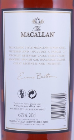 Macallan Estate Reserve Masters of Photography Capsule Ernie Button Highland Single Malt Scotch Whisky 45,7%