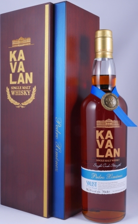 Kavalan Solist 2010 Pedro Ximenez Sherry Cask No. PX100714032A Release 2016 Taiwan Single Malt Whisky 56,3%