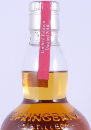 Springbank 25 Years Limited Edition Release 2016 Campbeltown Single Malt Scotch Whisky 46.0%