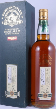 Macallan 1988 19 Years Sherry Cask No. 8423 Duncan Taylor Cask Strength Rare Auld Edition Highland Single Malt Scotch Whisky 54,2%