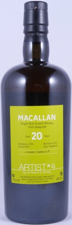 Macallan 1990 over 20 Years Hogshead Cask No. 15827 La Maison du Whisky Artist #4 Highland Single Malt Scotch Whisky 49,2%