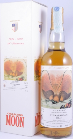 Bunnahabhain 1976 34 Years Hogshead Cask No. 2141 The Bird Moon Import 30th Anniversary Islay Single Malt Scotch Whisky 46,0%