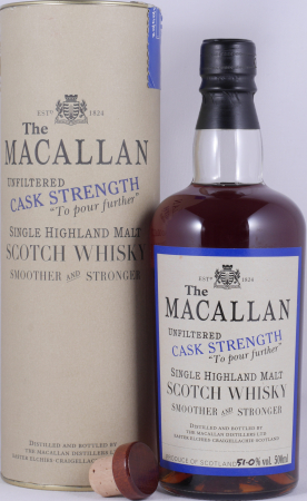 Macallan 1980 21 Years Sherry Butt Cask No. 17937 Exceptional Single Cask 3 Blue Ribbon Highland Single Malt Scotch Whisky 51.0%