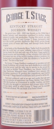 George T. Stagg 2001 15 Years Buffalo Trace Antique Collection 2016 Kentucky Straight Bourbon Whiskey 72,05%