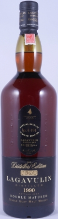 Lagavulin 1990 16 Years Distillers Edition 2006 Special Release lgv.4/494 Islay Single Malt Scotch Whisky 43.0% 1.0L