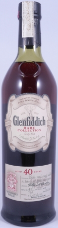Glenfiddich 40 Years Rare Collection Release 2008 Speyside Pure Single Malt Scotch Whisky Wooden Box 45.4%
