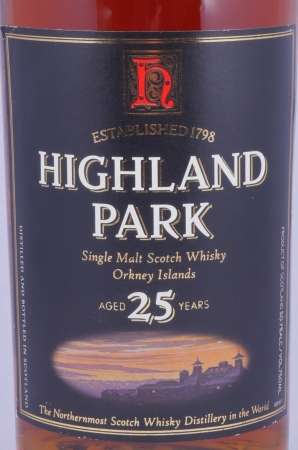 Highland Park 25 Years Release 2004 Sherry Casks Remy Amerique New York Orkney Islands Single Malt Scotch Whisky 50,7%