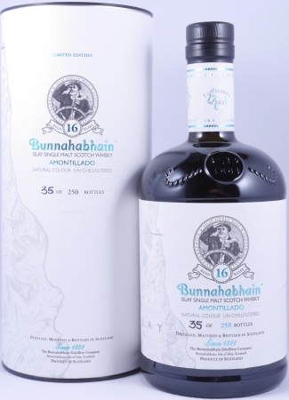 Bunnahabhain 2000 16 Years Amontillado Sherry Cask Feis Ile 2016 Limited Edition Islay Single Malt Scotch Whisky 54,1%