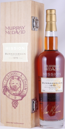 Bunnahabhain 1978 32 Years Sherry and Port Cask Murray McDavid Mission Edition Islay Single Malt Scotch Whisky 52.3%