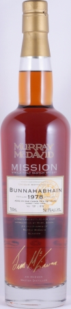 Bunnahabhain 1978 32 Years Sherry and Port Cask Murray McDavid Mission Edition Islay Single Malt Scotch Whisky 52.3%