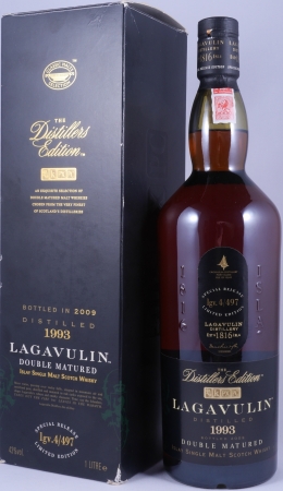 Lagavulin 1993 16 Years Distillers Edition 2009 Special Release lgv.4/497 Islay Single Malt Scotch Whisky 43,0% 1,0L
