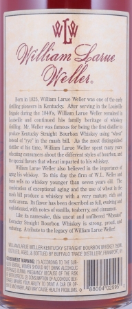 William Larue Weller 2003 Fall of 2016 Buffalo Trace Antique Collection Kentucky Straight Bourbon Whiskey 67.7%