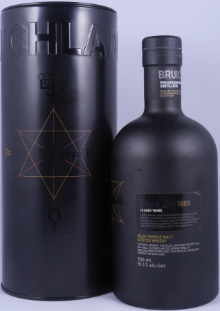 Bruichladdich Black Art 1989 19 Years First Limited Edition Release 2009 Islay Single Malt Scotch Whisky Cask Strength 51,1%