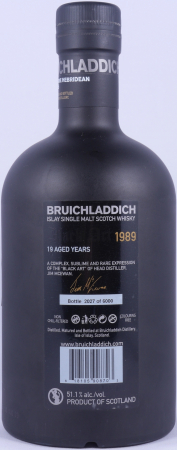 Bruichladdich Black Art 1989 19 Years 1st Limited Edition 2009 Islay Single Malt Scotch Whisky 51.1%