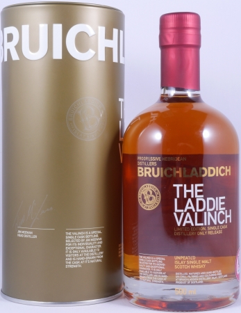 Bruichladdich 2006 9 Years Rivesaltes Cask No. 3305 The Laddie Crew Valinch No. 24 John Evans Islay Single Malt Scotch Whisky 59,9%
