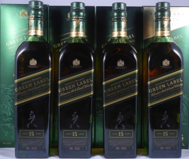 Johnnie Walker Green Label Taiwan Wonders Collection Jade Mountain Edition Blended Malt Scotch Whisky 43,0%