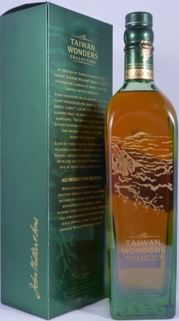 Johnnie Walker Green Label Taiwan Wonders Collection Jade Mountain Edition Blended Malt Scotch Whisky 43,0%