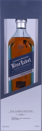 Johnnie Walker Blue Label The Casks Edition Porsche Design Studio Limited Edition Blended Scotch Whisky 55.8%