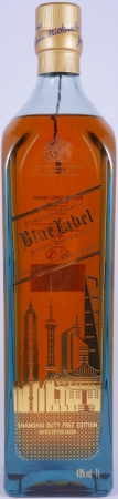 Johnnie Walker Blue Label Shanghai City Duty Free Edition Limited Design Blended Scotch Whisky 40.0%