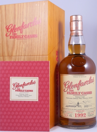 Glenfarclas 1992 24 Years The Family Casks First Fill Sherry Butt Cask No. 862 Highland Single Malt Scotch Whisky 59,0%