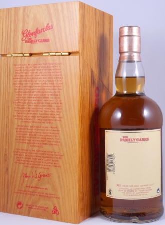 Glenfarclas 1992 24 Years The Family Casks First Fill Sherry Butt Cask No. 862 Highland Single Malt Scotch Whisky 59,0%