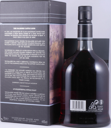 Dalmore 1995 16 Years Castle Leod Home of Clan Mackenzie Limited Edition Highland Single Malt Scotch Whisky 46.0%