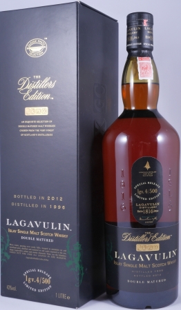 Lagavulin 1996 16 Years Distillers Edition 2012 Special Release lgv.4/500 Islay Single Malt Scotch Whisky 43,0% 1,0L