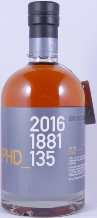Bruichladdich 15 Years PHD_135 Feis Ile 2016 Limited Edition Islay Single Malt Scotch Whisky 50.0%