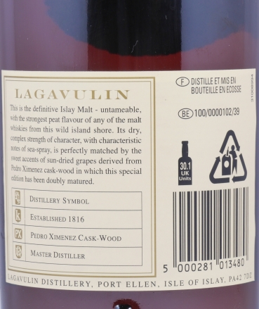 Lagavulin 1988 16 Years Distillers Edition 2004 Special Release lgv.4/492 Islay Single Malt Scotch Whisky 43.0%