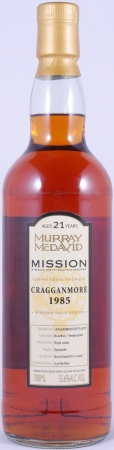 Cragganmore 1985 21 Years Bourbon / Tempranillo Rioja Cask Finish Murray McDavid Mission Gold Speyside Single Malt Scotch Whisky 55,6%