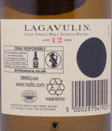 Lagavulin 12 Years 15th Special Release 2015 Limited Edition Islay Single Malt Scotch Whisky Cask Strength 56,8%