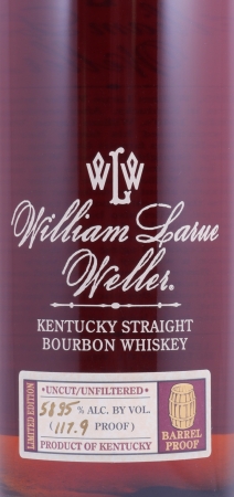William Larue Weller 1997 10 Years Fall of 2007  Buffalo Trace Antique Collection Kentucky Straight Bourbon Whiskey 58,95%