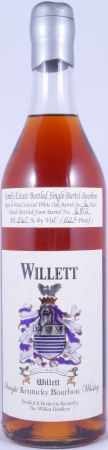Willett 2002 6 Years Single Barrel No. 6812 Silver Wax Sealed Family Estate Rare Release Kentucky Straight Bourbon Whiskey 56,1%