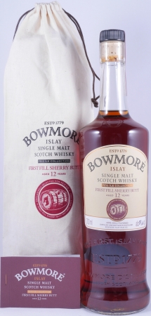 Bowmore 2002 12 Years First Fill Oloroso Sherry Butt Cask No. 2214 Feis Ile 2015 Limited Edition Islay Single Malt Scotch Whisky 59,6%