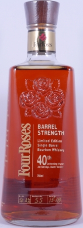 Four Roses 13 1/2 Years Single Barrel No. 15-1B 40th Anniversary of Jim Rutledge Kentucky Straight Bourbon Whiskey 50,2%