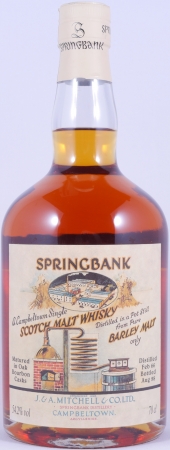 Springbank 1966 32 Years Local Barley Bourbon Cask No. 1966 500 Campbeltown Single Malt Scotch Whisky 54.2%