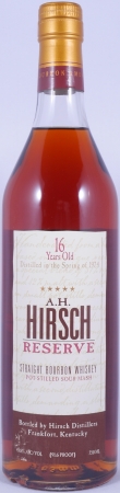 A.H. Hirsch Reserve 1974 16 Years Gold Foil Straight Bourbon Whiskey 45.8%